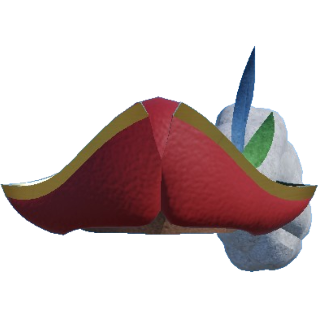 Roger's Hat icon, Legendary rarity item in Grand Piece Online