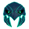 Dark Skeletal Shark Mask